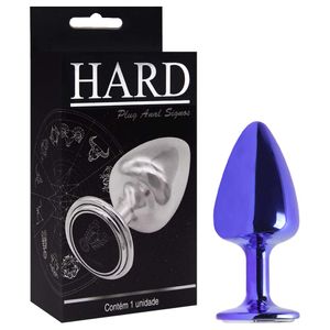 Plug Anal M Metal Lilas Signos Hard