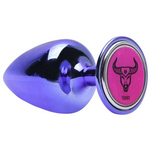 Plug Anal M Metal Lilas Signos Hard