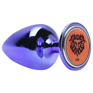 Plug Anal M Metal Lilas Signos Hard