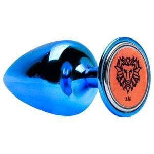 Plug Anal M Metal Azul Signos Hard