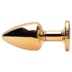 Plug Anal G Metal Dourado Signos Hard