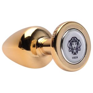 Plug Anal G Metal Dourado Signos Hard