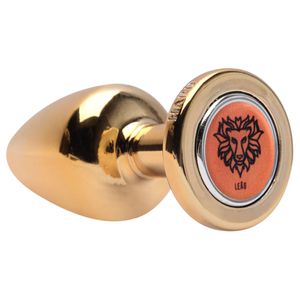 Plug Anal G Metal Dourado Signos Hard