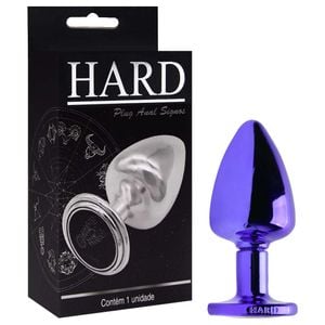 Plug Anal G Metal Lilas Signos Hard