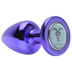 Plug Anal G Metal Lilas Signos Hard