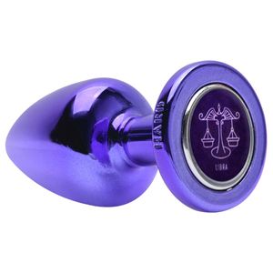 Plug Anal G Metal Lilas Signos Hard