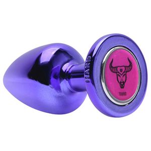 Plug Anal G Metal Lilas Signos Hard