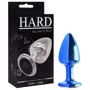 Plug Anal P Metal Azul Signos Hard