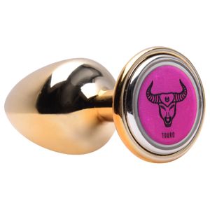 Plug Anal P Metal Dourado Signos Hard