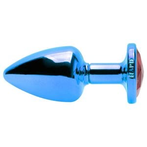 Plug Anal Metal G Com Pedra Colorida Hard