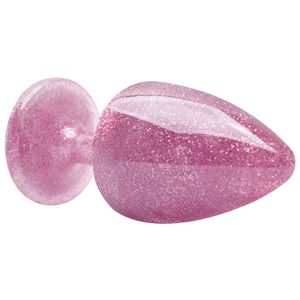 Plug Anal Less M Abs Com Glitter Hard