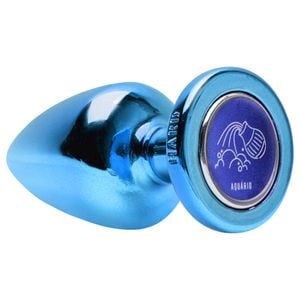 Plug Anal G Metal Azul Signos Hard