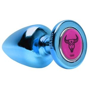 Plug Anal G Metal Azul Signos Hard