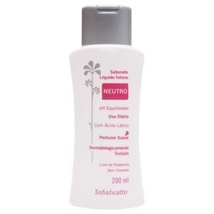 Sabonete Liquido Intimo 200ml Sofisticatto