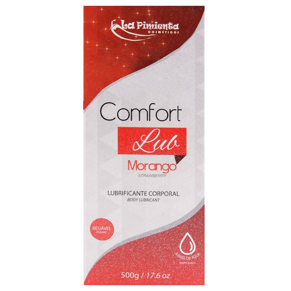 Lubrificante Comfort Lub Beijável 500g Gall Sex Shop 3676