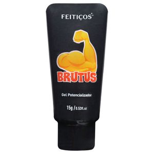 Brutus Gel Masculino Potencializador 15g Feiticos