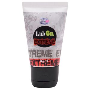 Lub Gel Extreme Lubrificante Hot 30ml Menu Dos Prazeres