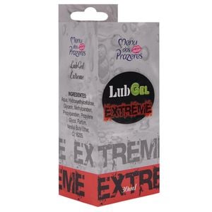 Lub Gel Extreme Lubrificante Hot 30ml Menu Dos Prazeres