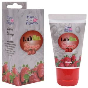 Lub Gel Lubrificante Base Agua 30ml Menu Dos Prazeres