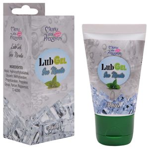 Lub Gel Lubrificante Base Agua 30ml Menu Dos Prazeres