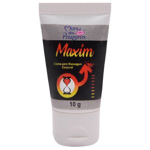 Maxim Prolonga Erecao 10g Menu Dos Prazeres