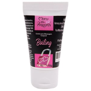 Boiling Adstringente Feminino 10g Menu Dos Prazeres