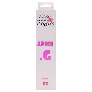 Apice G Excitante Feminino 13g Menu Dos Prazeres