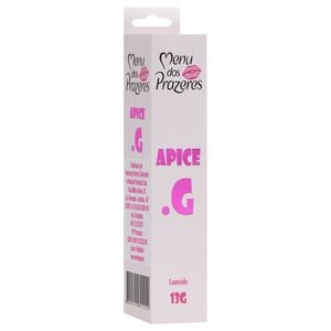 Apice G Excitante Feminino 13g Menu Dos Prazeres