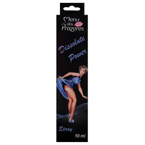 Dissolute Power Spray Anal 10ml Menu Dos Prazeres