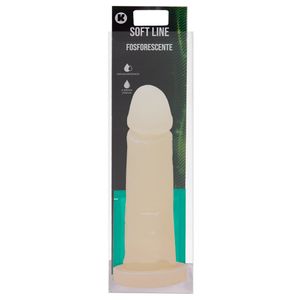 Penis De Borracha Fosforescente 16 X 37cm Kgel