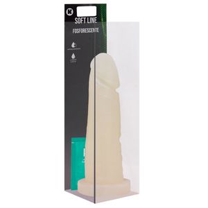 Penis De Borracha Fosforescente 16 X 37cm Kgel