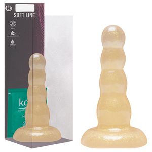 Plug Anal Macico Glitter 125 X 3cm Kgel