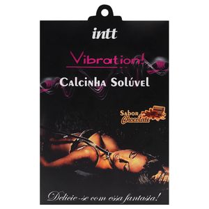 Vibration Calcinha Comestivel Soluvel Intt