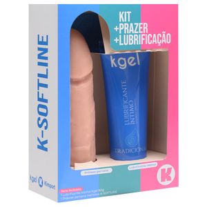 Kit K Softline Lubrificante Penis De Borracha Kgel