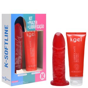 Kit K Softline Lubrificante Penis De Borracha Kgel