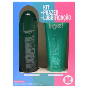 Kit K Softline Lubrificante Penis De Borracha Kgel