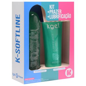 Kit K Softline Lubrificante Penis De Borracha Kgel