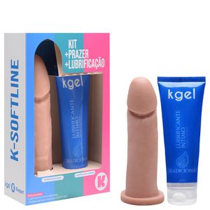 Kit K Softline Lubrificante Penis De Borracha Kgel