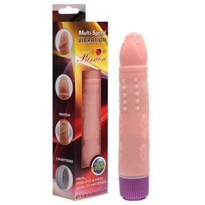 Penis De Borracha Vibrador 21 X 4cm Gtoys