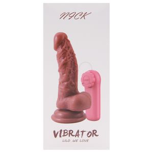 Penis Realistico Lilo Vibrador Multivelocidade Vipmix