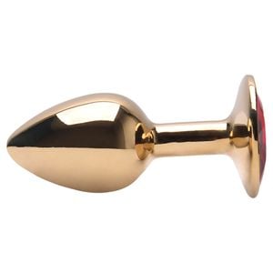 Plug Anal Aco Dourado Pedra Vipmix