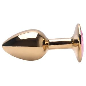 Plug Anal Aco Dourado Pedra Vipmix