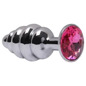 Plug Anal Metal Escalonado 7cm Sexy Import