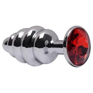 Plug Anal Metal Escalonado 7cm Sexy Import