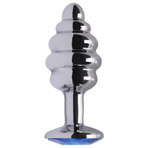 Plug Anal Metal Escalonado 7cm Sexy Import