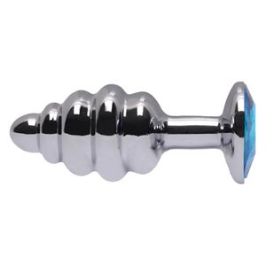 Plug Anal Metal Escalonado 7cm Sexy Import