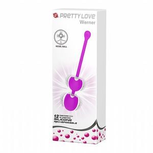 Vibrador Kegel Ball Recarregavel Willie Pretty Love Sexy Import