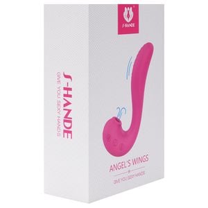 Vibrador Ponto G 8 Pulsacoes Angels Wings S Hande Sexy Import