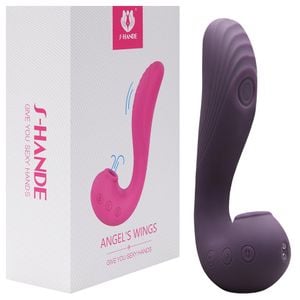 Vibrador Ponto G 8 Pulsacoes Angels Wings S Hande Sexy Import