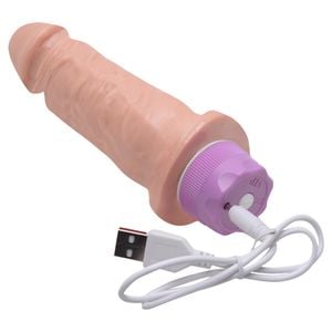 Vibrador Usb Recarregavel 175 X 38cm 10 Vibracoes Kgel